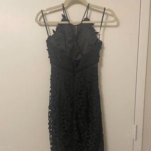 Bardot Black Lace Dress